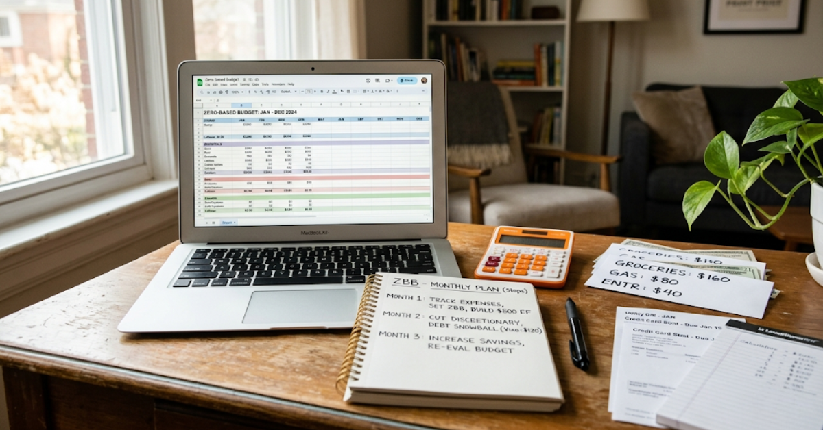 Zero-Based Budgeting on a Low Income: A Month-by-Month Walkthrough