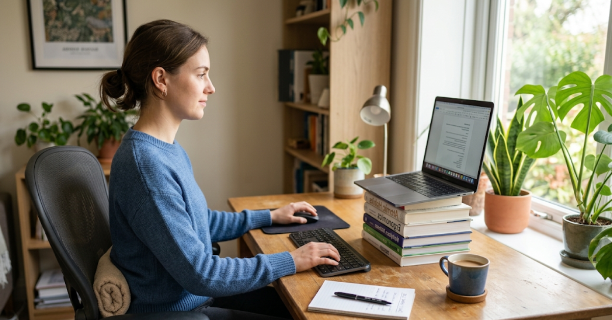 Best Ergonomic Home Office Setup: Free Fixes First, Then Gear Worth Buying